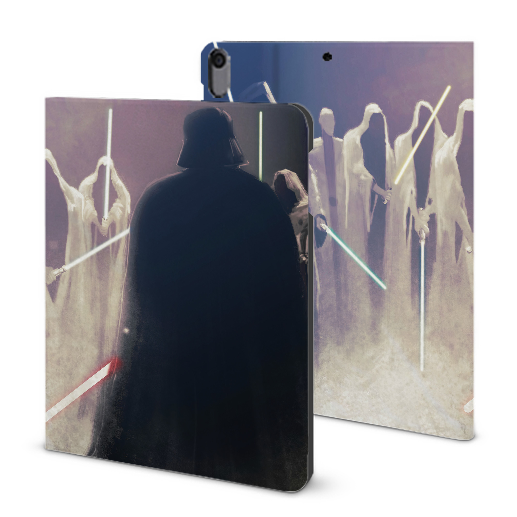 （画像用） スター・ウォーズ Star Wars IPad ケース ブック型 PUレザー TPU 耐衝撃 軽量 薄型 ペン収納なし 全面保護 IPad 各モデル対応